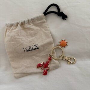 J. Crew Factory Lobster Keychain / Purse Charm